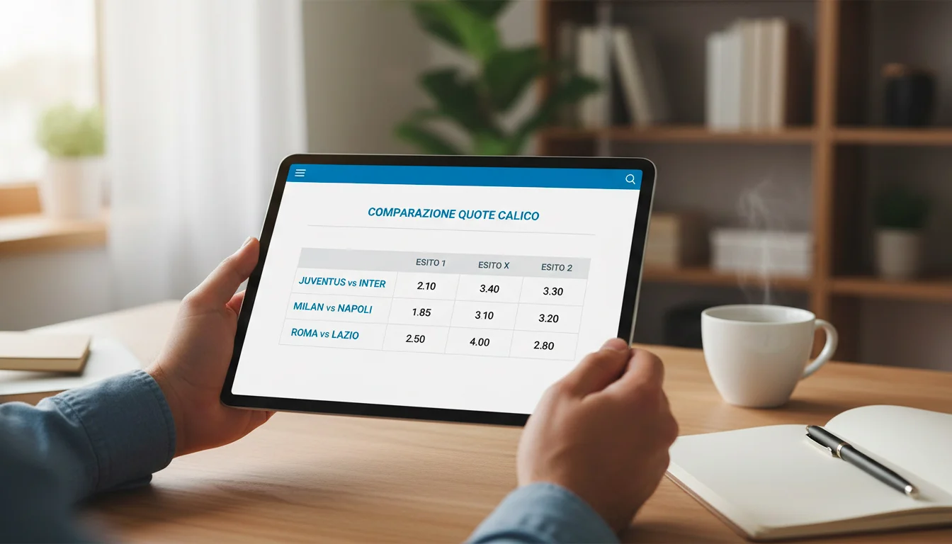 Analisi comparativa delle quote calcio tra bookmaker italiani