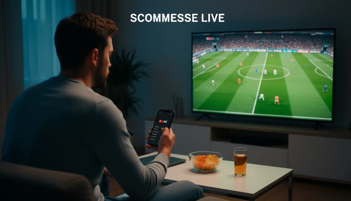 Scommesse live calcio e betting in diretta